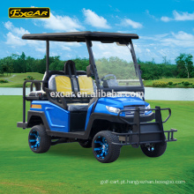 Carro elétrico Excar 4 Seater Golf Golf Trojan bateria carrinho de buggy de golfe elétrico